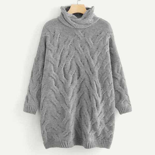 

Cable Knit Oversized Sweater