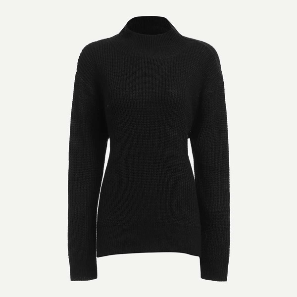 

Knot Open Back Slim Fitted Jumper