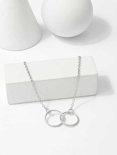 Link Ring Detail Chain Bracelet