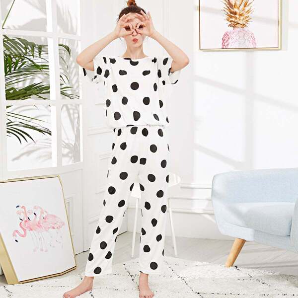 

Polka Dot Pajama Set
