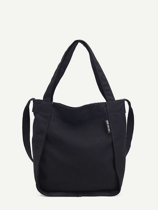 

Canvas Tote Bag, Black