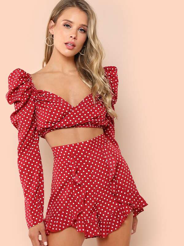 

Набор для печати поп-принтов Polka Dot Top & Ruffle, Allie Leggett