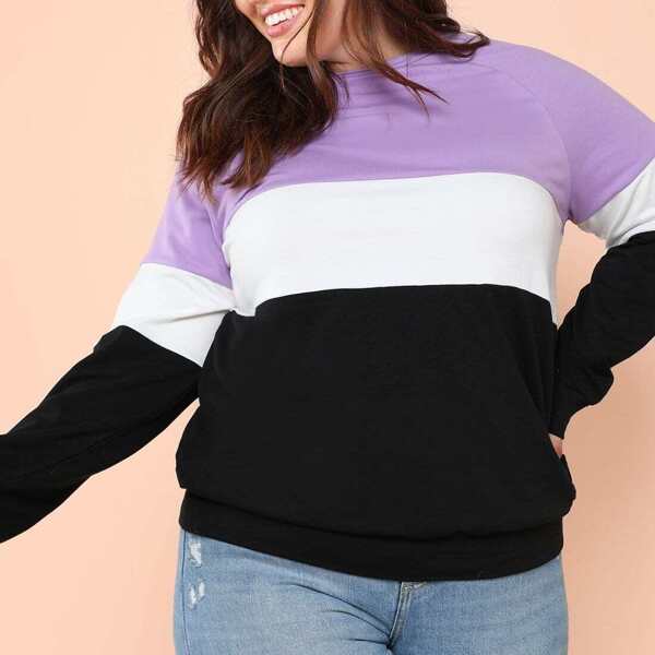 

Plus Cut And Sew Sweatshirt