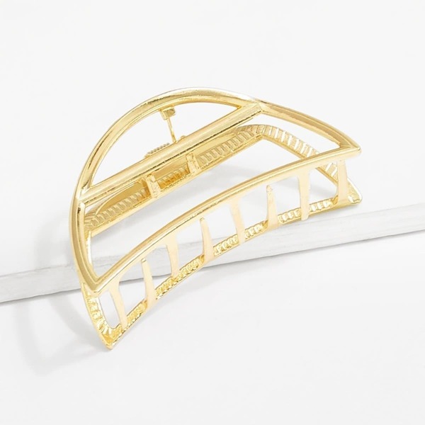 

Metal Claw Hair Clip, Gold