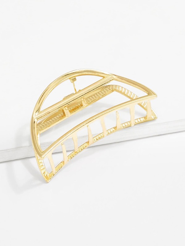 

Metal Claw Hair Clip, Gold