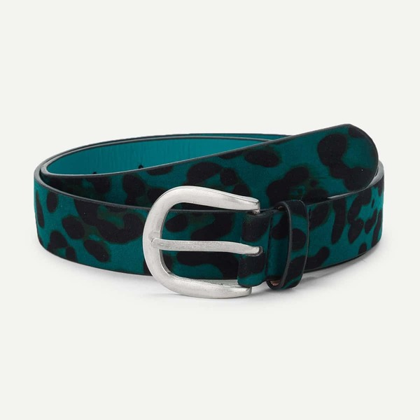 

Leopard Pattern PU Belt