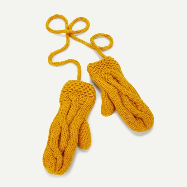 

Cable Knit Halter Gloves