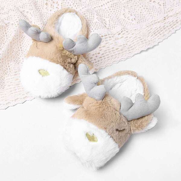 

Cartoon Design Two Tone Flat Slippers