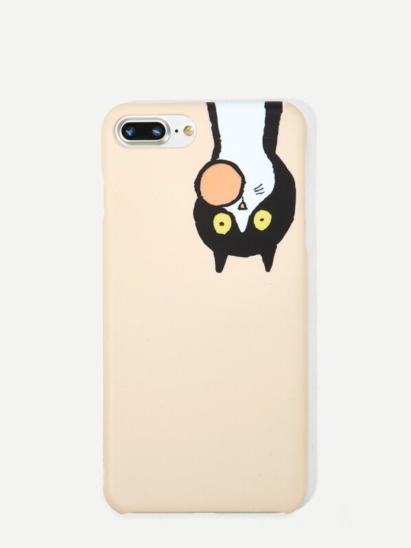 

Корпус сотового телефона с рисунком кота для iPhone, null