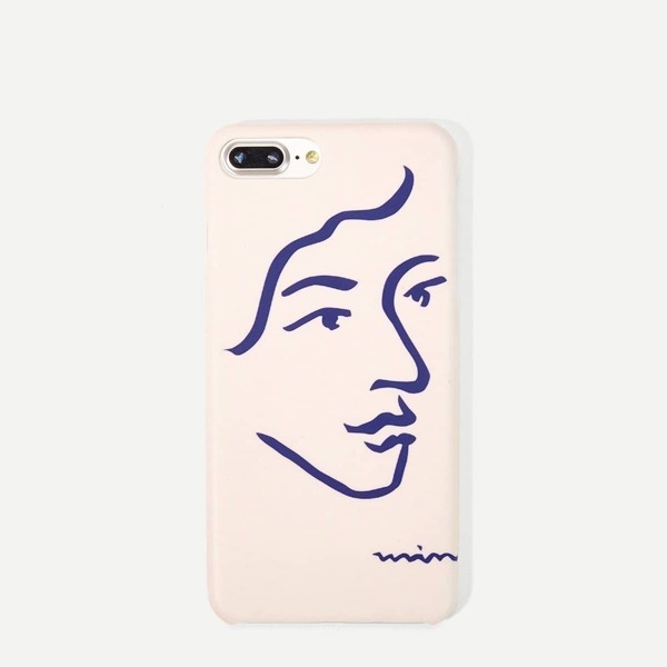 

Face Print iPhone Case