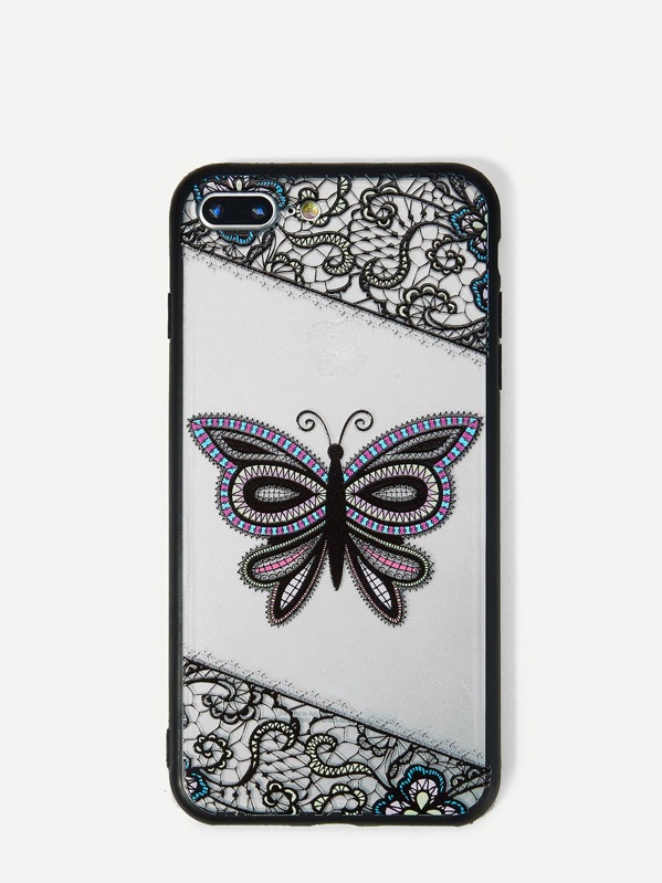 

Корпус сотового телефона с рисунками бабочки для iPhone, null
