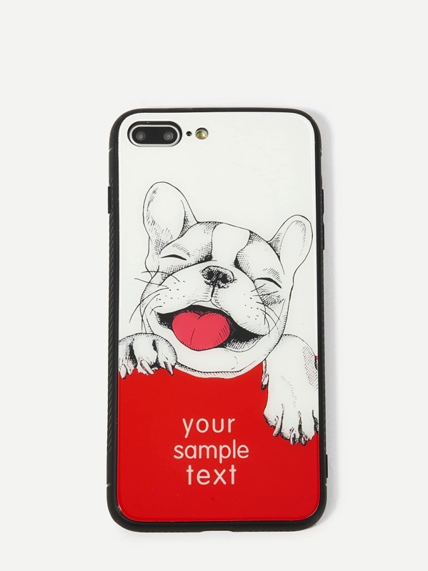 

Корпус сотового телефона с рисунком собаки для iPhone, null