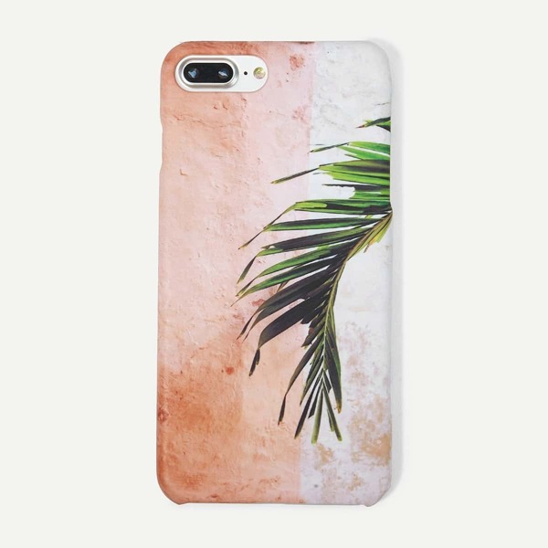 

Tropical Leaf Print iPhone Case