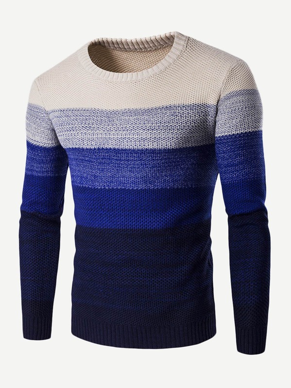 

Контрастная фуфайка с рисунками Dip Dyed для мужчины, Разноцветный