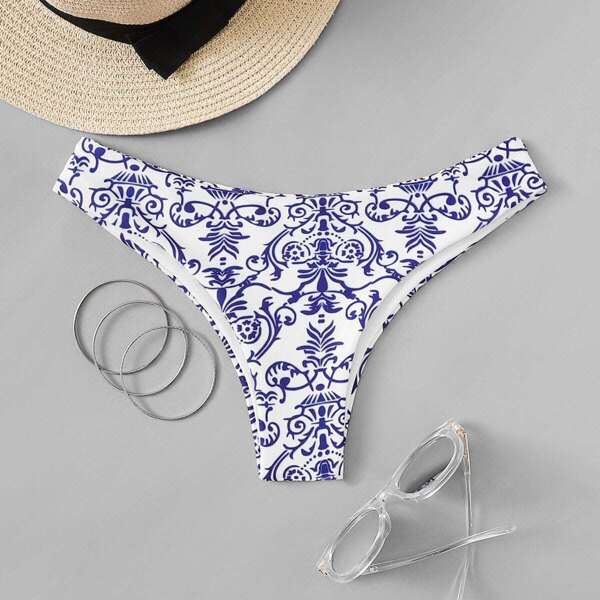 

Tribal Print Swimming Panty, Multicolor