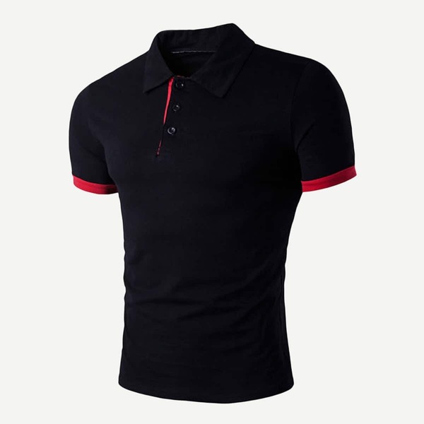 

Men Solid Polo Shirt