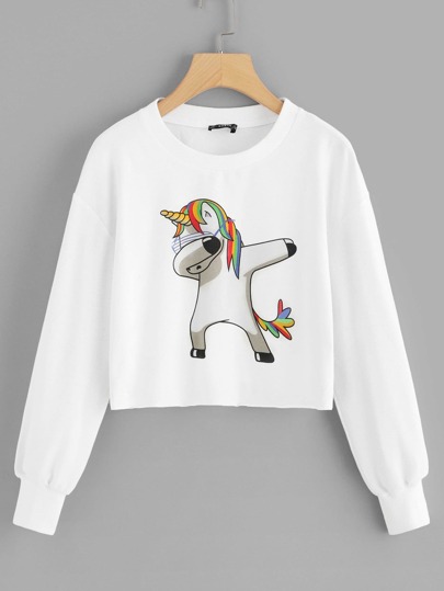 Sudadera con unicorno