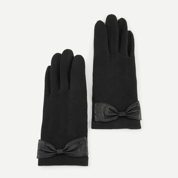 

Bow Decorated Gloves