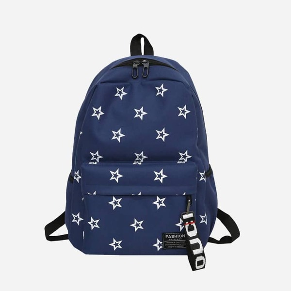 

Star Print Backpack