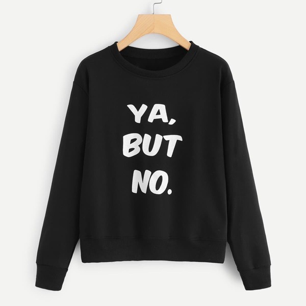 

Letter Graphic Sweatshirt