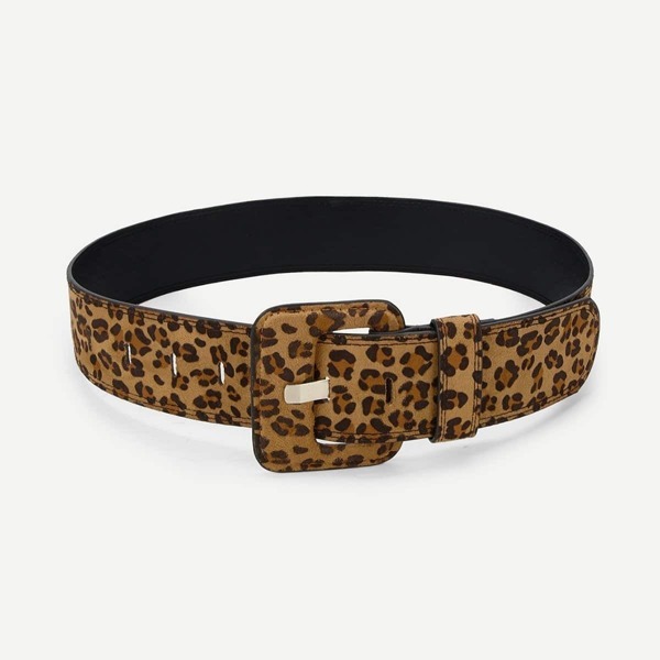 

Leopard Print Belt