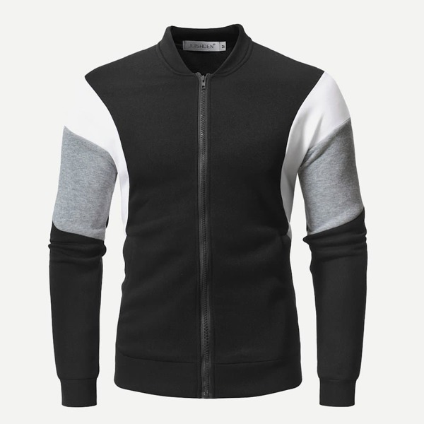 

Men Color Block Jacket