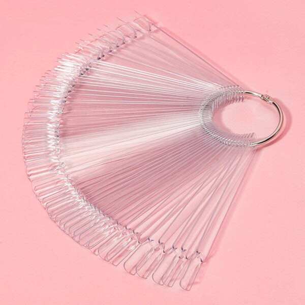 

Nail Polish Color Card 50pcs, Clear