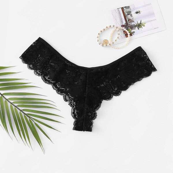

Scalloped Trim Lace Panty