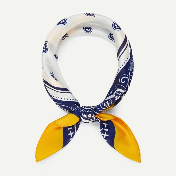 Men Paisley Print Bandana