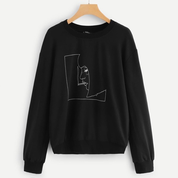 

Graphic Print Sweatshirts