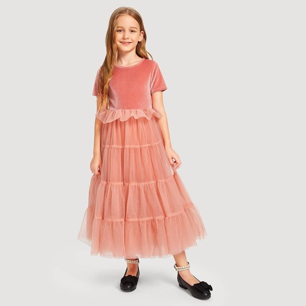 

Girls Ruffle Tutu Dress