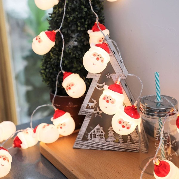 

3M Christmas Santa Claus String Light 12V, Multicolor
