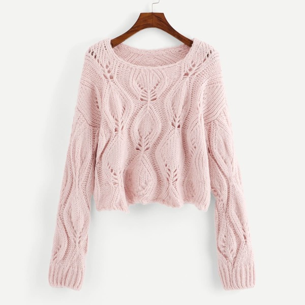 

Loose Knit Solid Sweater