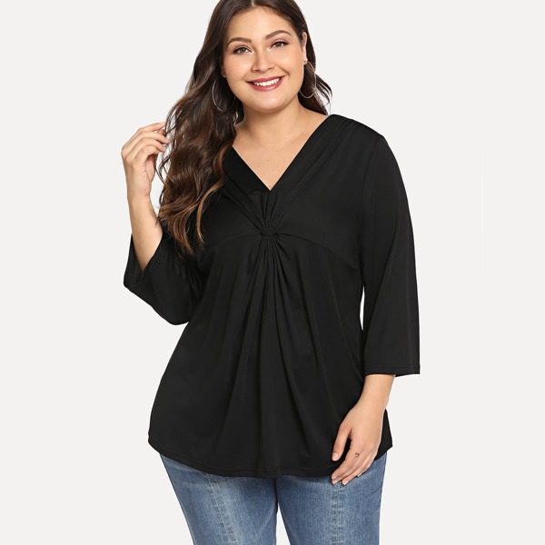 

Plus Twist Front T-shirt