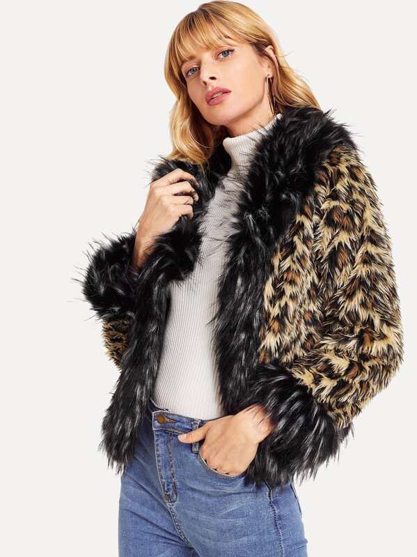 

Пальто из натурального меха Leopard, Masha