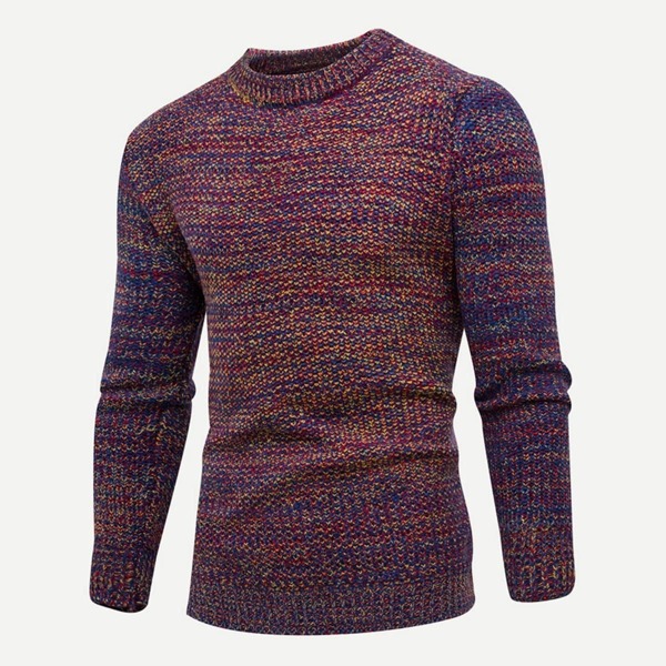 

Men Space Dye Jumper, Multicolor