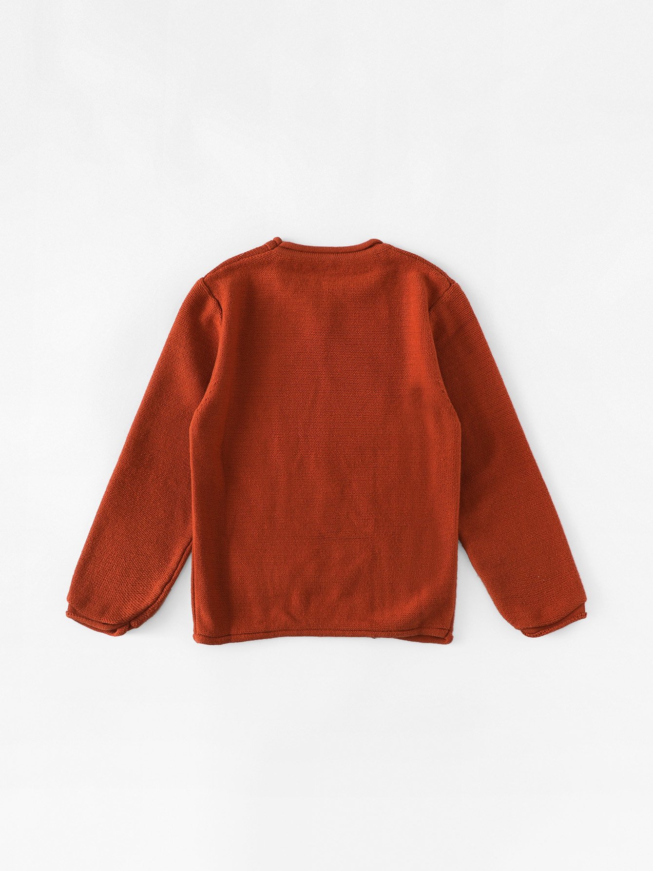 toddler girls cartoon print fringe detail sweater