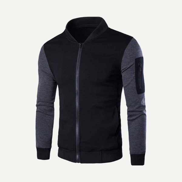 

Men Cut And Sew Sweatshirt, Multicolor