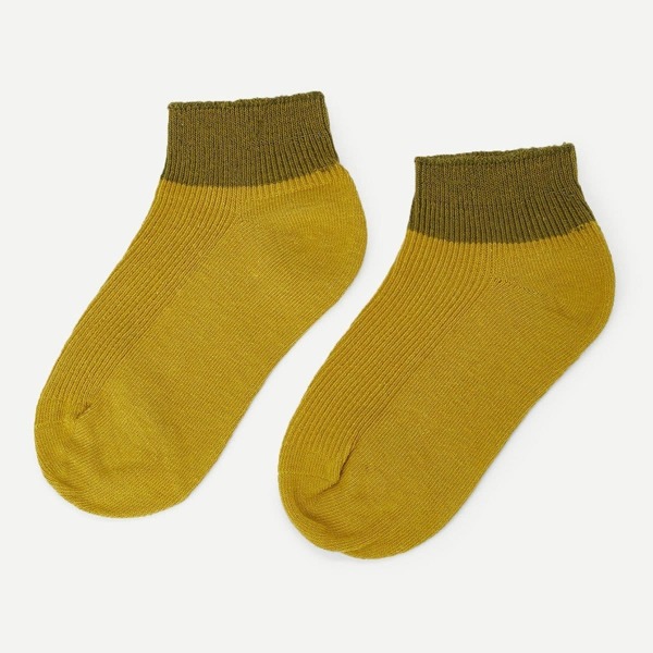 

Kids Contrast Trim Socks