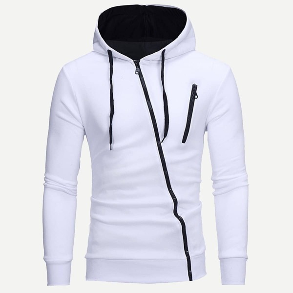 

Men Zip Up Hooded Sweatshirt