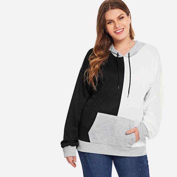

Plus Cut And Sew Hoodie