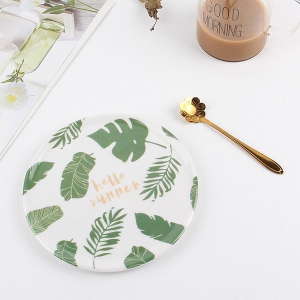 

Tropical Print Round Coaster