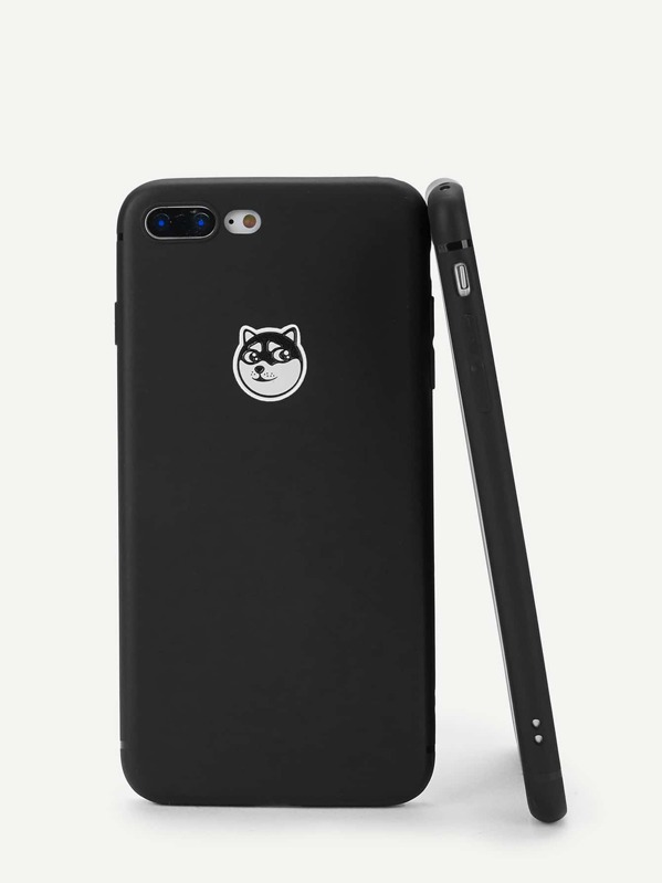 

Корпус сотового телефона для iPhone с принтом головы собаки, null