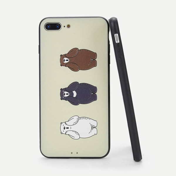 

Bear Print iPhone Case