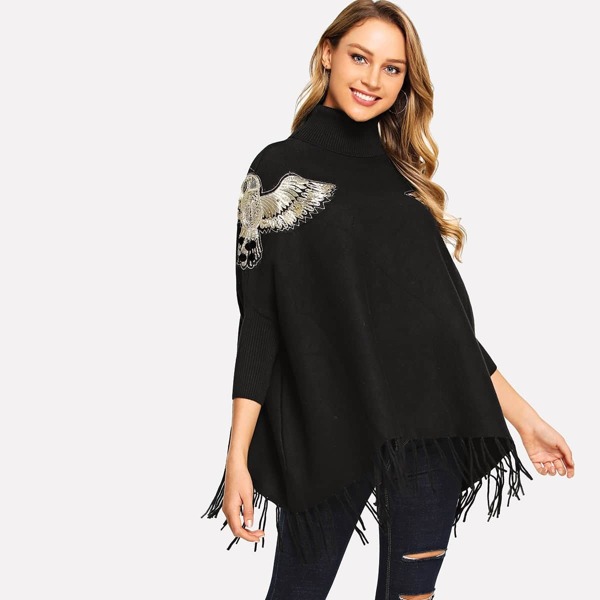 

Animal Embroidery Sweater