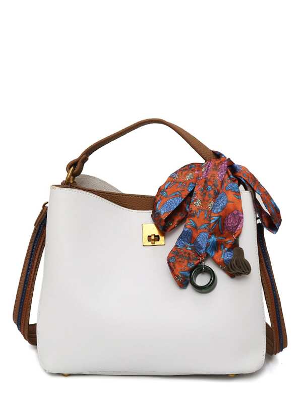 T Scarf Pu Shoulder Bag Shein Customer Reviews Reviewnum