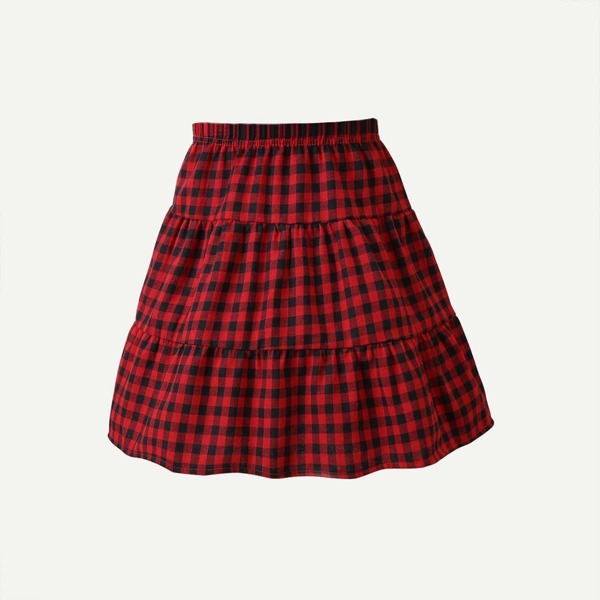 

Girls Plaid Skirt