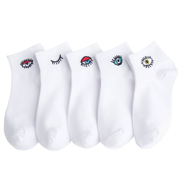 

Eye Pattern Socks 5pairs