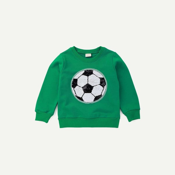 

Toddler Boys Football Print Sweatshirt