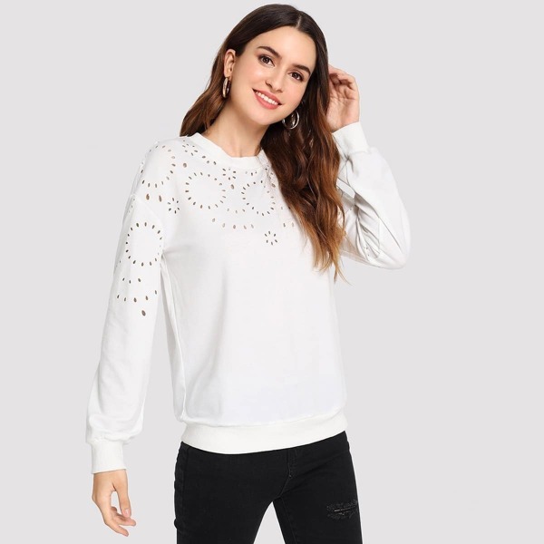

Laser Cut Sweatshirt
